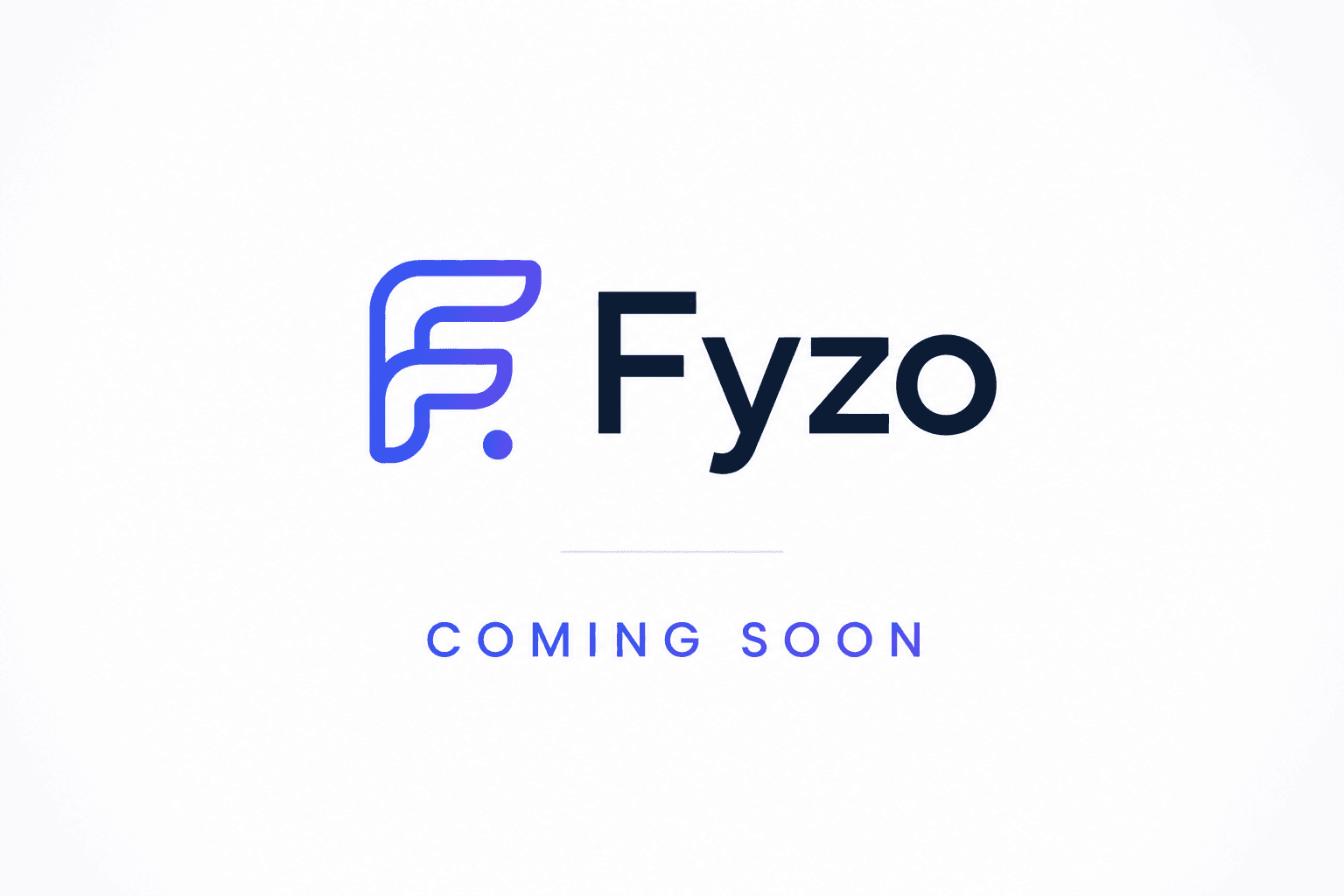 Fyzo — Coming soon